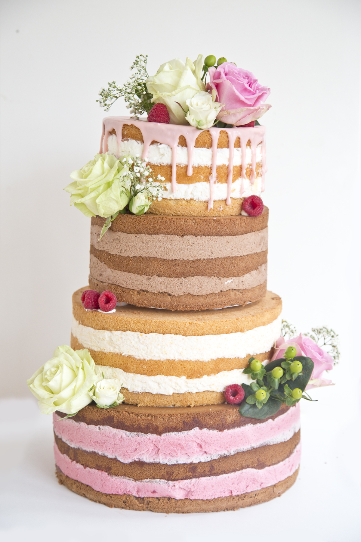 Naked Cake Hochzeitstorte Bremerhaven