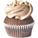 Schoko Peanut Butter Cupcake