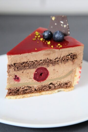 Schoko Marzipan Kirsch Torte - Vorbestellung