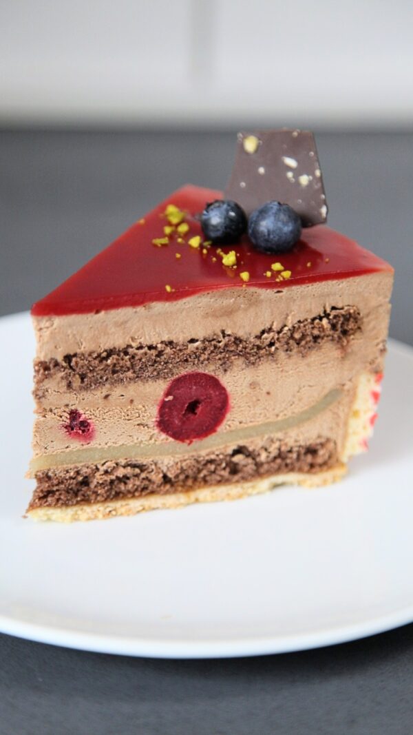 Schoko Marzipan Kirsch Torte - Vorbestellung