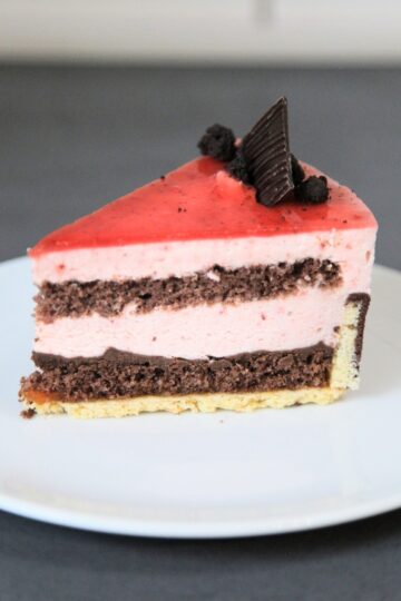 Erdbeer Dark Chocolate Torte - Vorbestellung